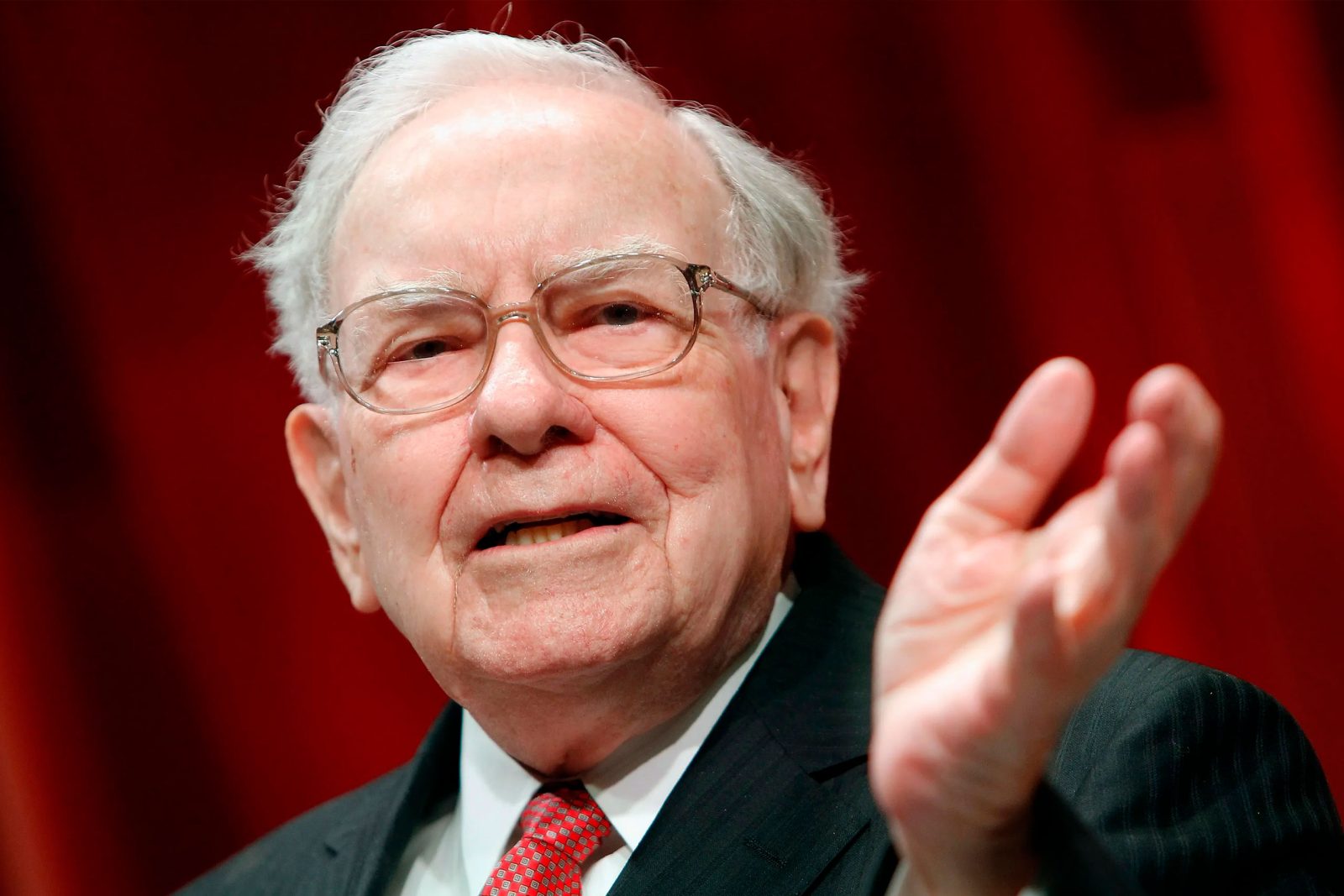 Warren Buffett advises investors to buy, hold, and not overreact.